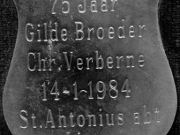 75 jaar lid Chr. Verberne